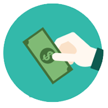 Receive the Cash