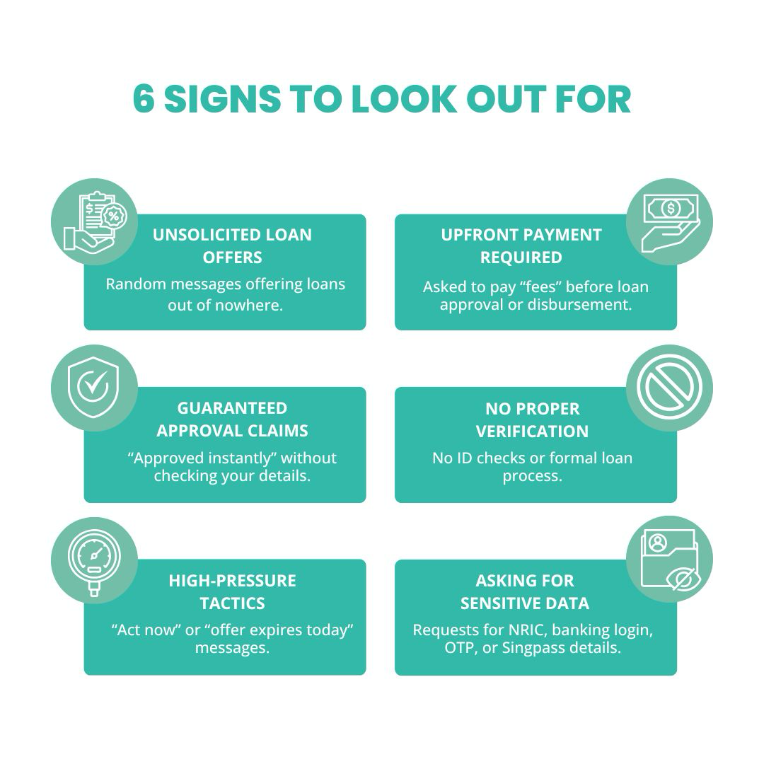 Common Red Flags of a WhatsApp Money Lender Scam